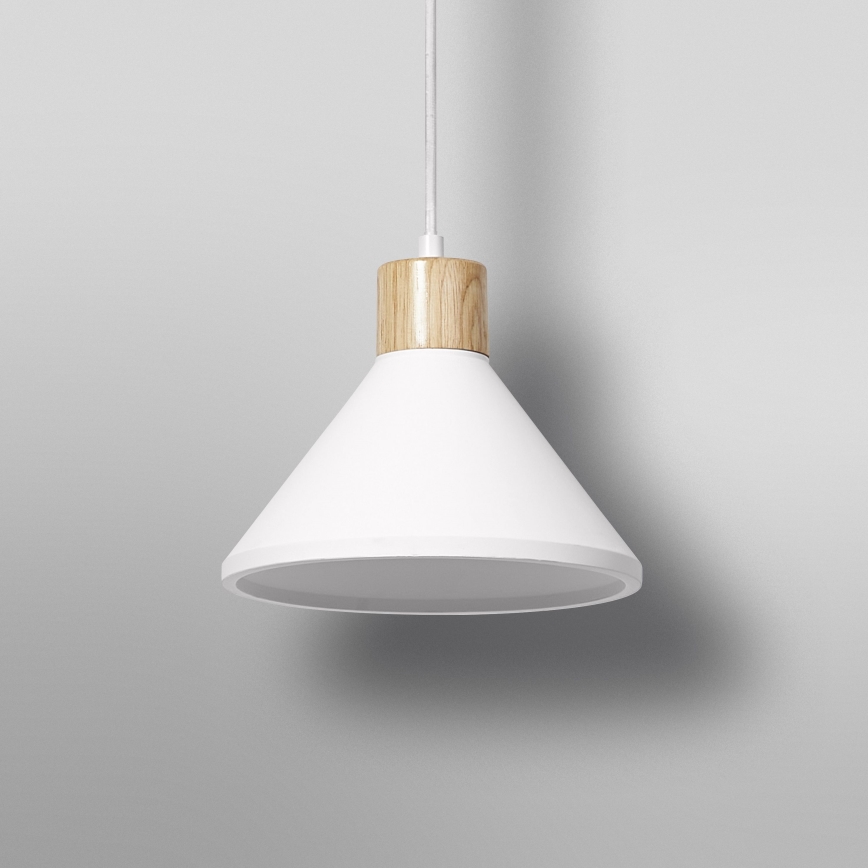Ledvance - Lühter DECOR PLASTER 1xE27/25W/230V d. 22 cm kips valge