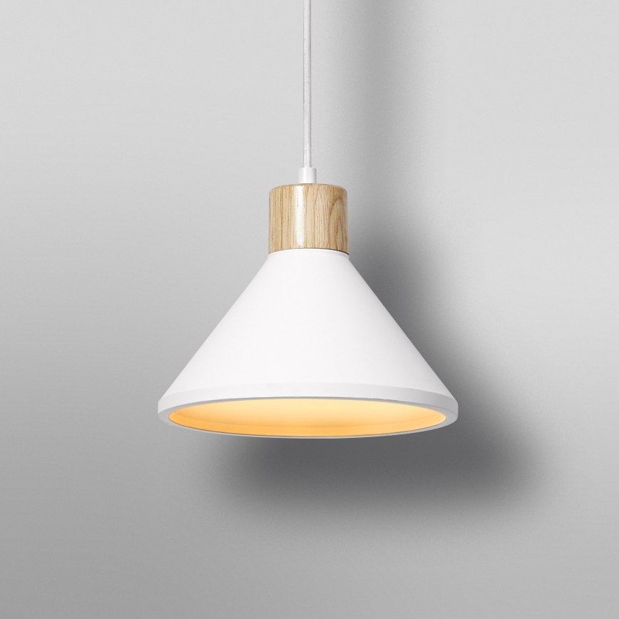 Ledvance - Lühter DECOR PLASTER 1xE27/25W/230V d. 22 cm kips valge