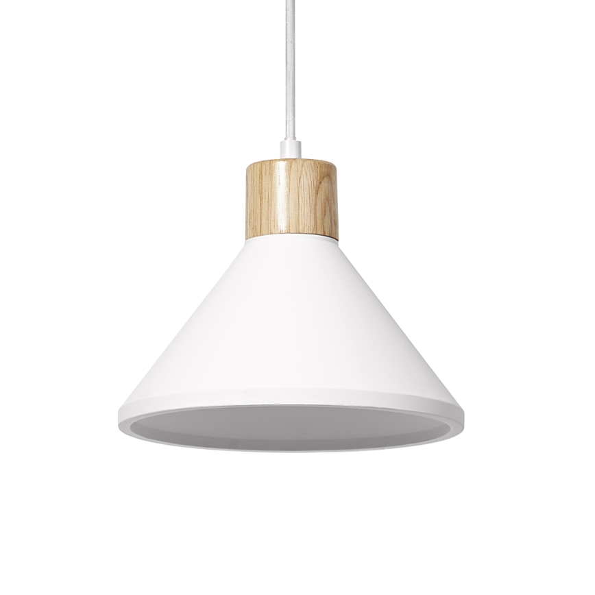 Ledvance - Lühter DECOR PLASTER 1xE27/25W/230V d. 22 cm kips valge
