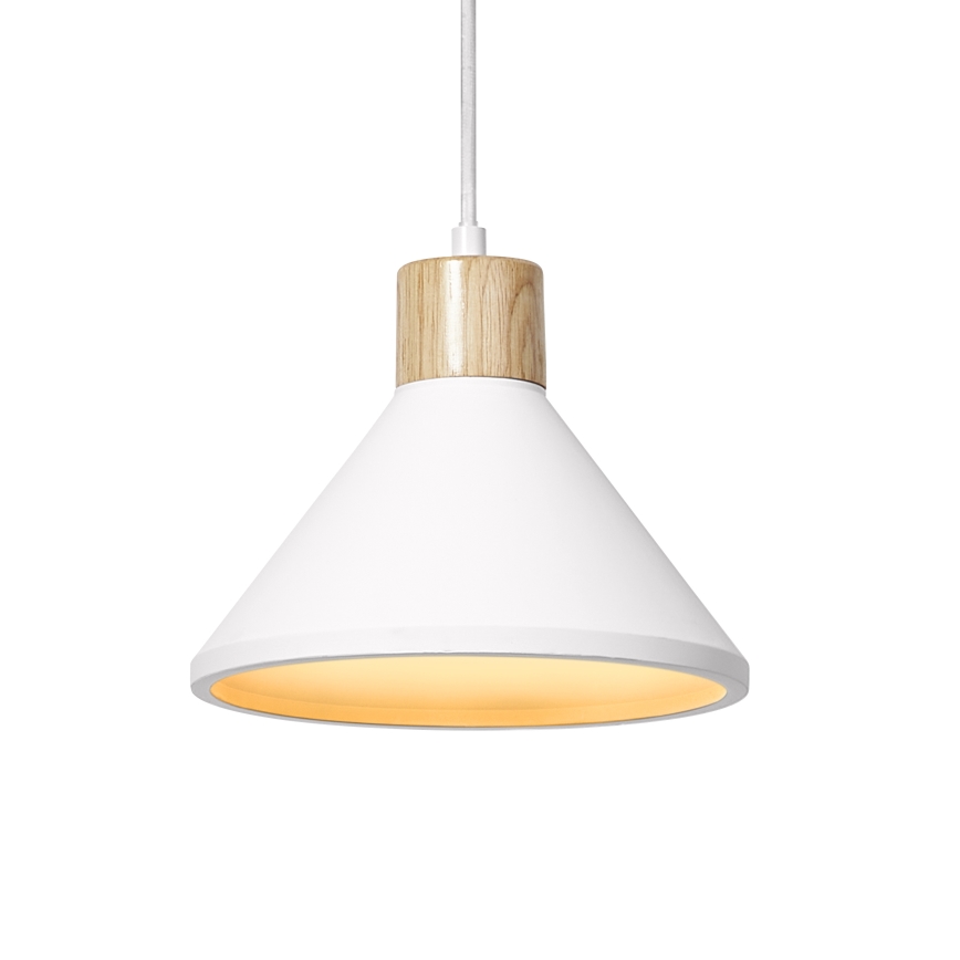 Ledvance - Lühter DECOR PLASTER 1xE27/25W/230V d. 22 cm kips valge