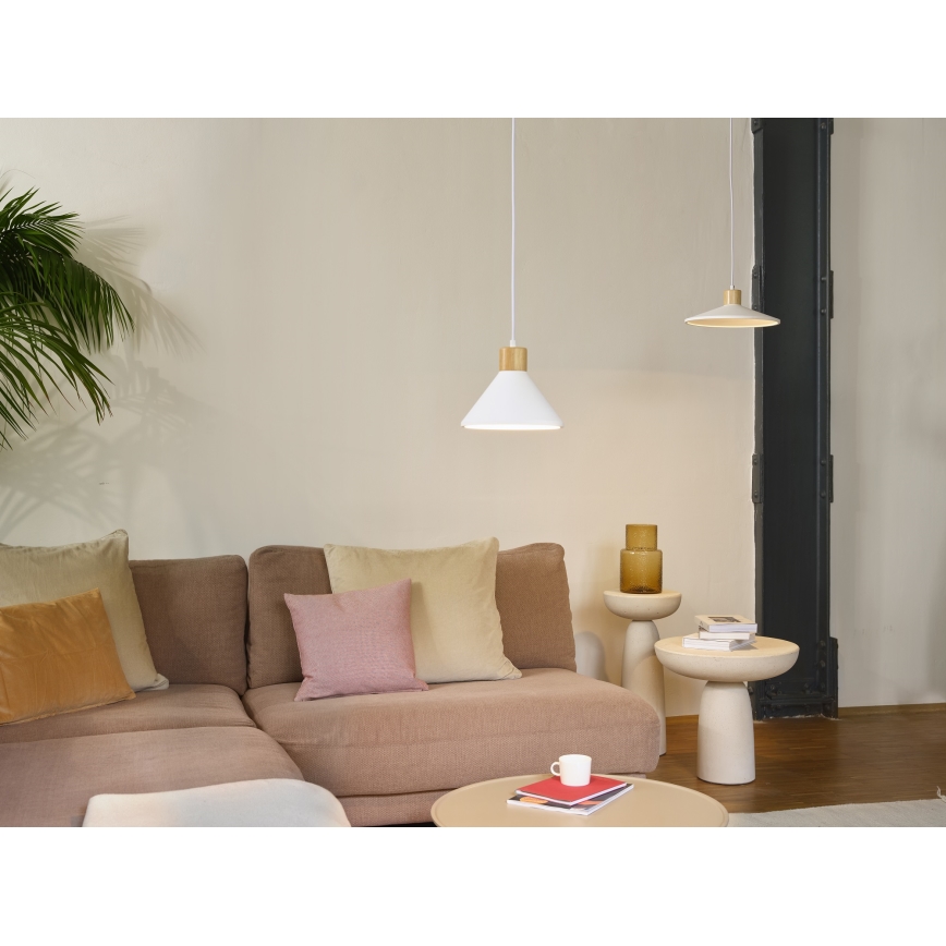Ledvance - Lühter DECOR PLASTER 1xE27/25W/230V d. 32 cm kips valge