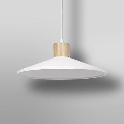 Ledvance - Lühter DECOR PLASTER 1xE27/25W/230V d. 32 cm kips valge