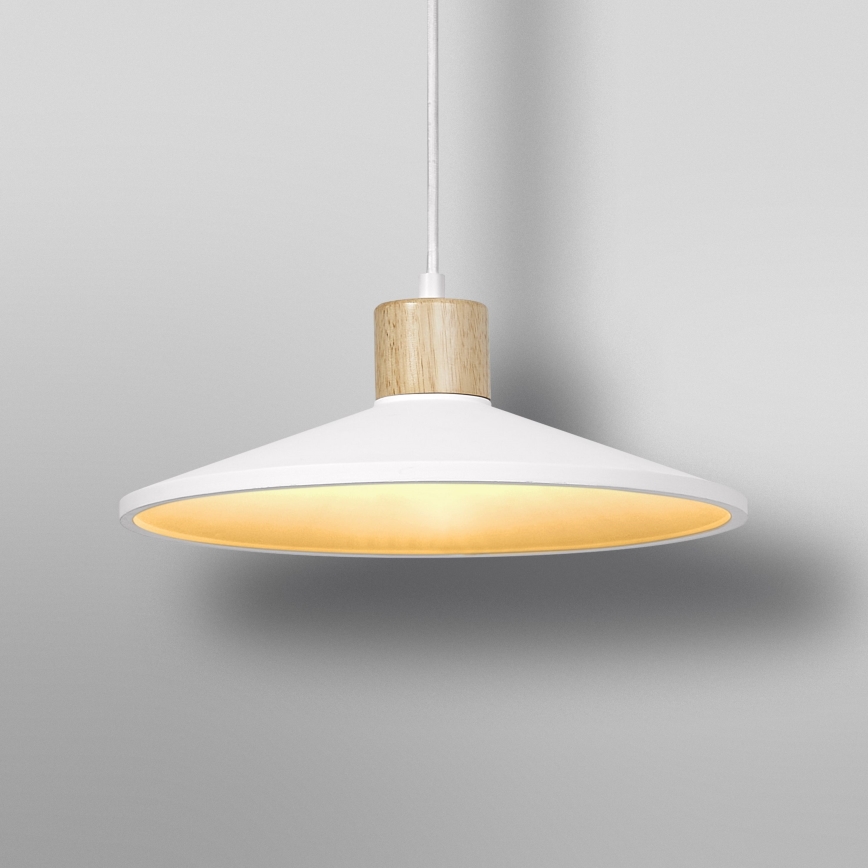 Ledvance - Lühter DECOR PLASTER 1xE27/25W/230V d. 32 cm kips valge