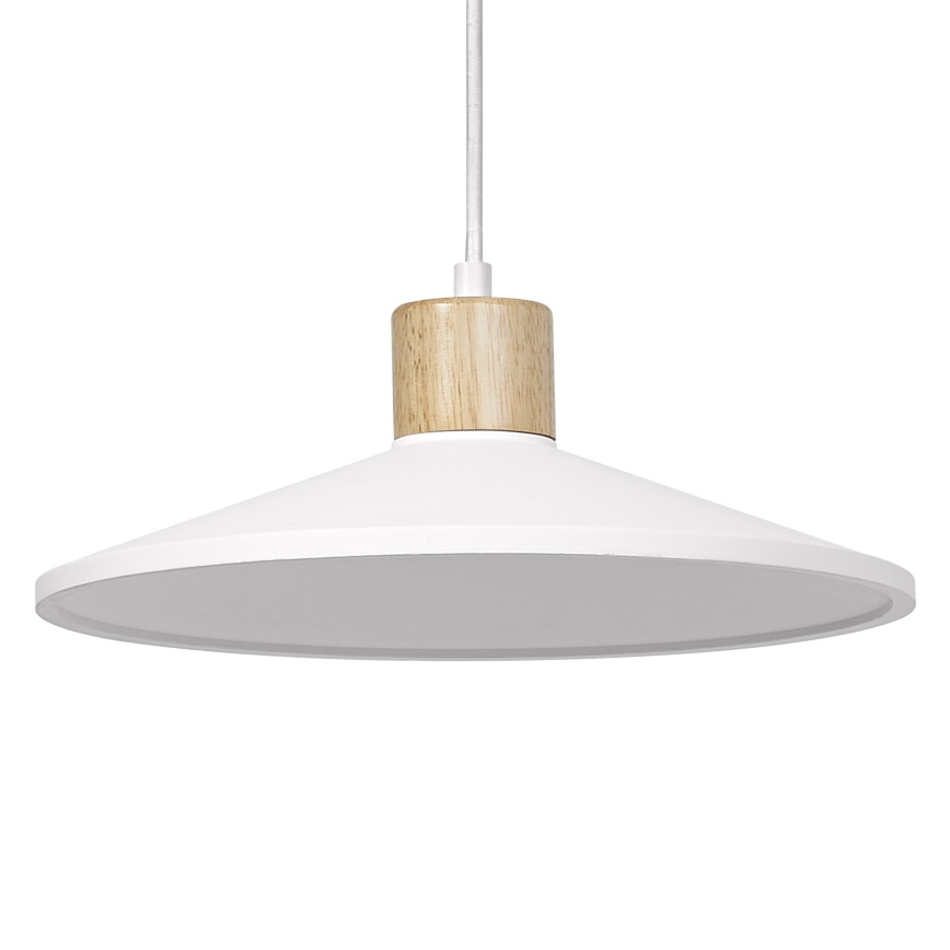Ledvance - Lühter DECOR PLASTER 1xE27/25W/230V d. 32 cm kips valge