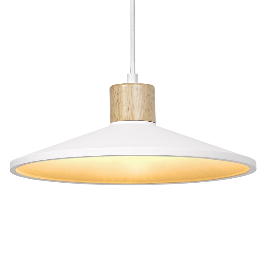 Ledvance - Lühter DECOR PLASTER 1xE27/25W/230V d. 32 cm kips valge