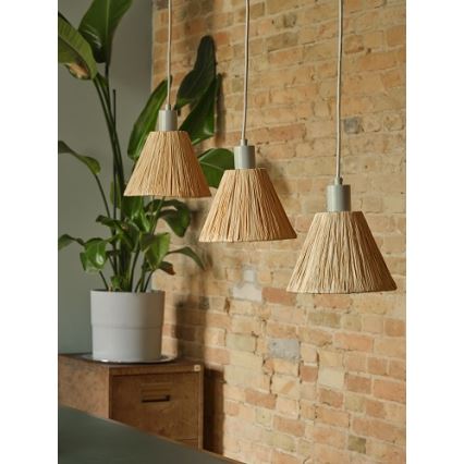 Ledvance - Lühter DECOR RAFFIA 3xE27/15W/230V Palmi niin