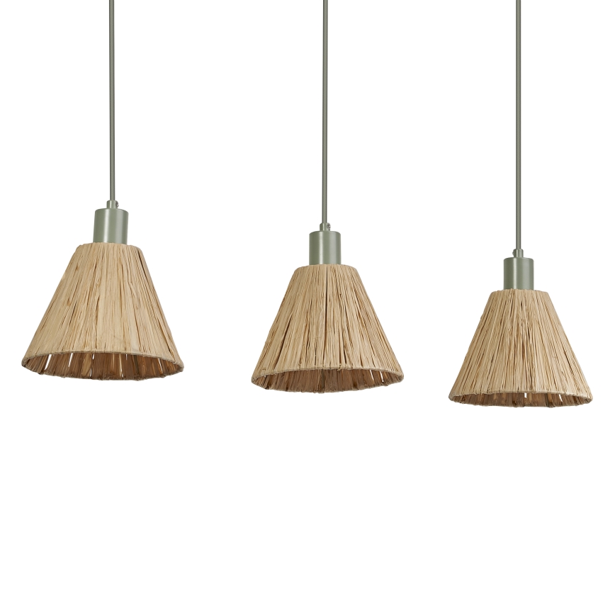 Ledvance - Lühter DECOR RAFFIA 3xE27/15W/230V Palmi niin