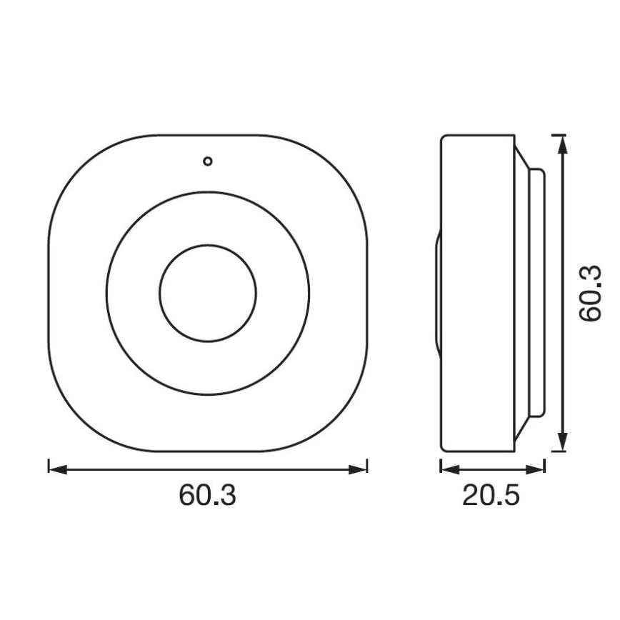 Ledvance - Nutikas liikumisandur SMART+ 3,7V Wi-fi