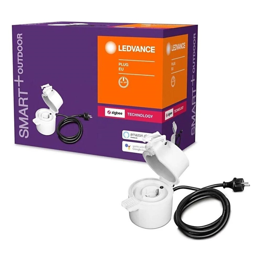 Ledvance - Nutikas väli pistik SMART+ 3680W/230V/Tüüp F/SCHUKO 16A IP44