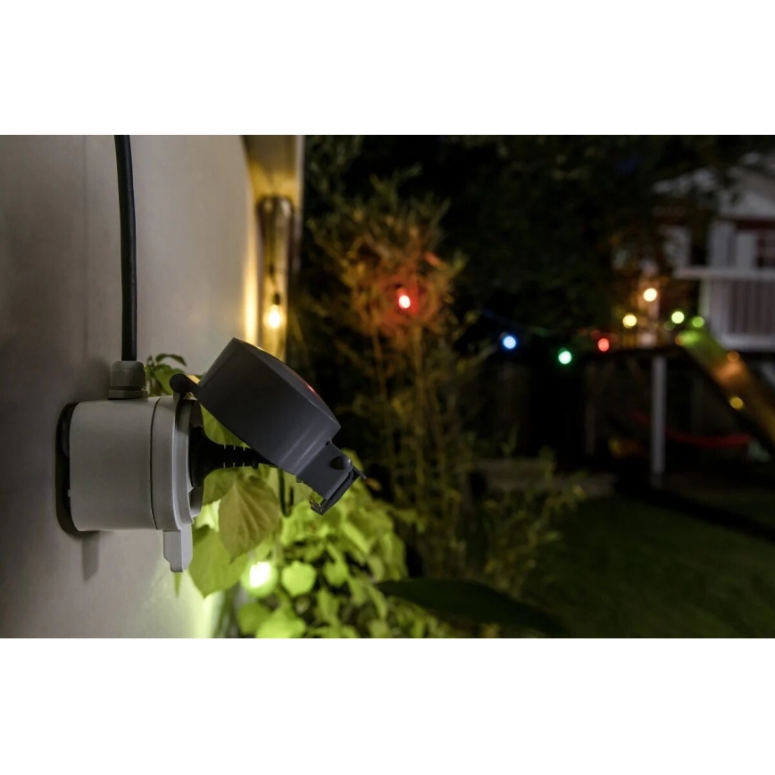 Ledvance - Nutikas väli pistik SMART+ 3680W/230V/Tüüp F/SCHUKO 16A IP44