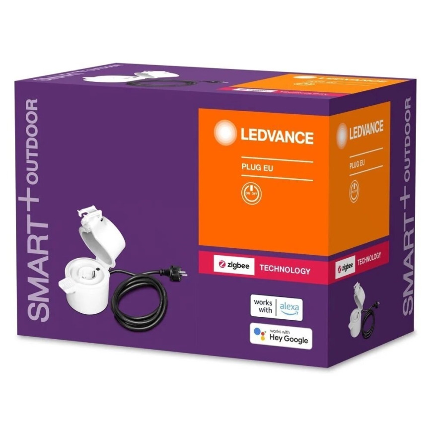 Ledvance - Nutikas väli pistik SMART+ 3680W/230V/Tüüp F/SCHUKO 16A IP44