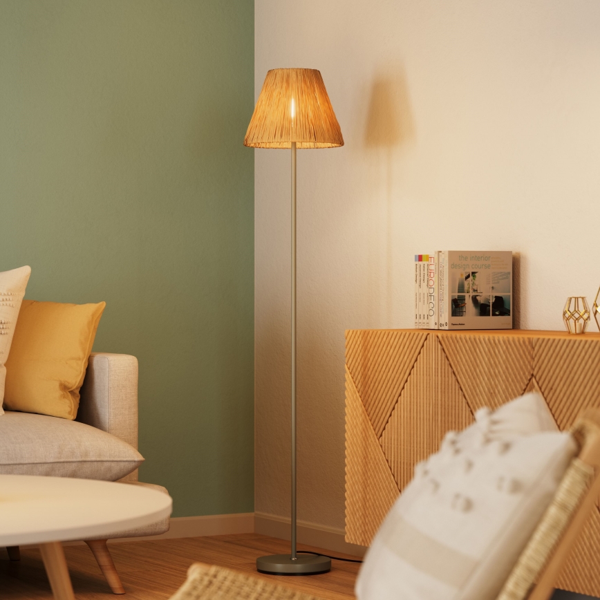 Ledvance - Põrandalamp DECOR RAFFIA 1xE27/15W/230V Palmi niin