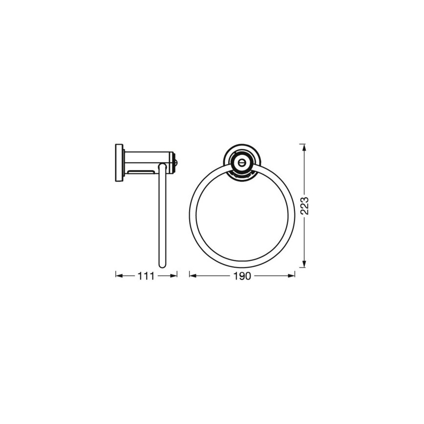 Ledvance - Rätikuhoidik koos LED dioodidega taustvalgustus 3xAAA IP44