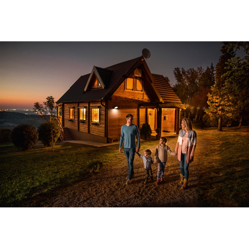 Ledvance - LED välisseinale kinnitatav prožektor liikumis- ja hämaruseanduriga FLOODLIGHT LED/30W/230V IP65