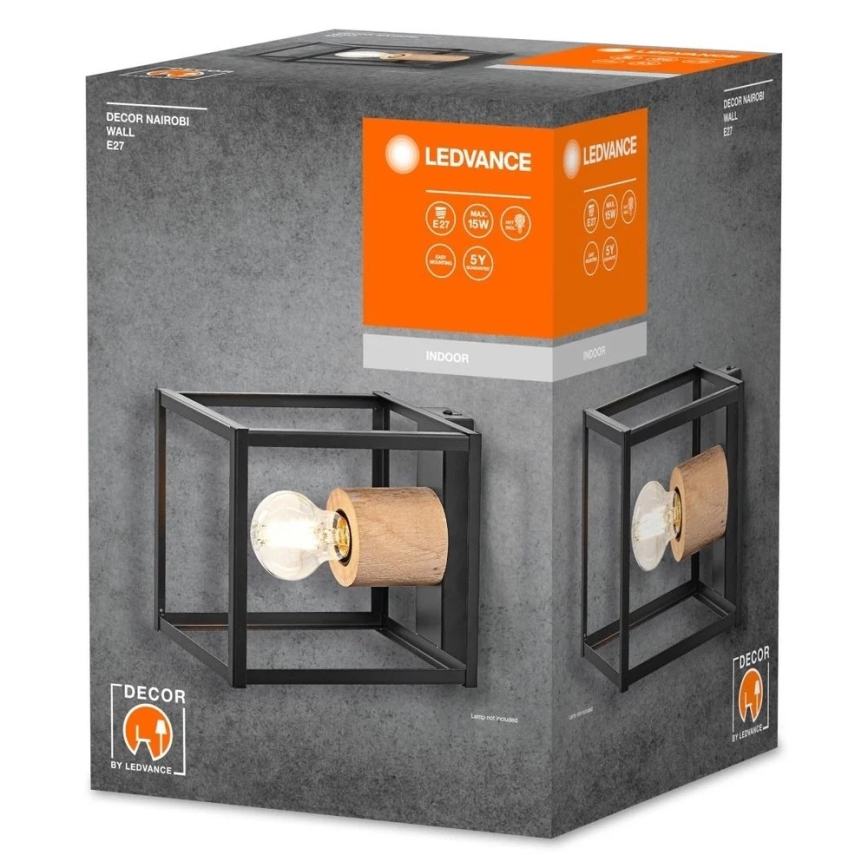 Ledvance - Seinavalgusti DECOR NAIROBI 1xE27/15W/230V