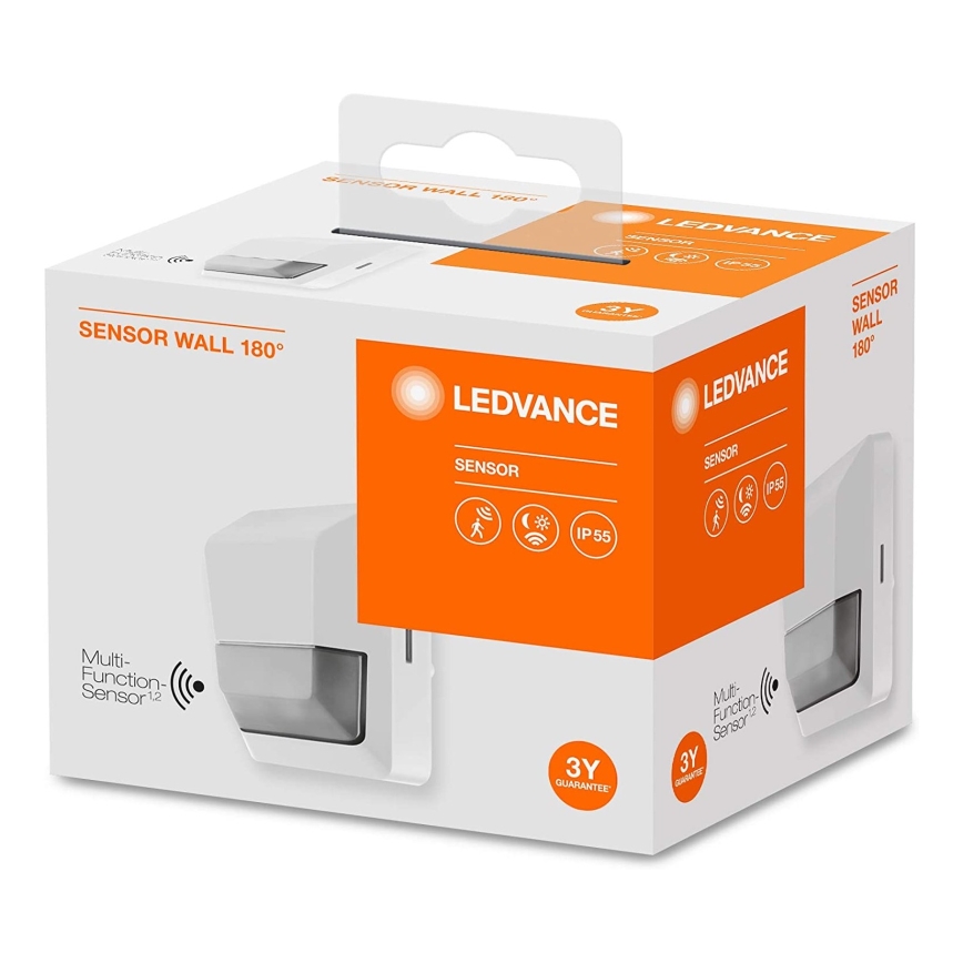Ledvance - Väli infrapuna liikumisandur 230V IP55 valge
