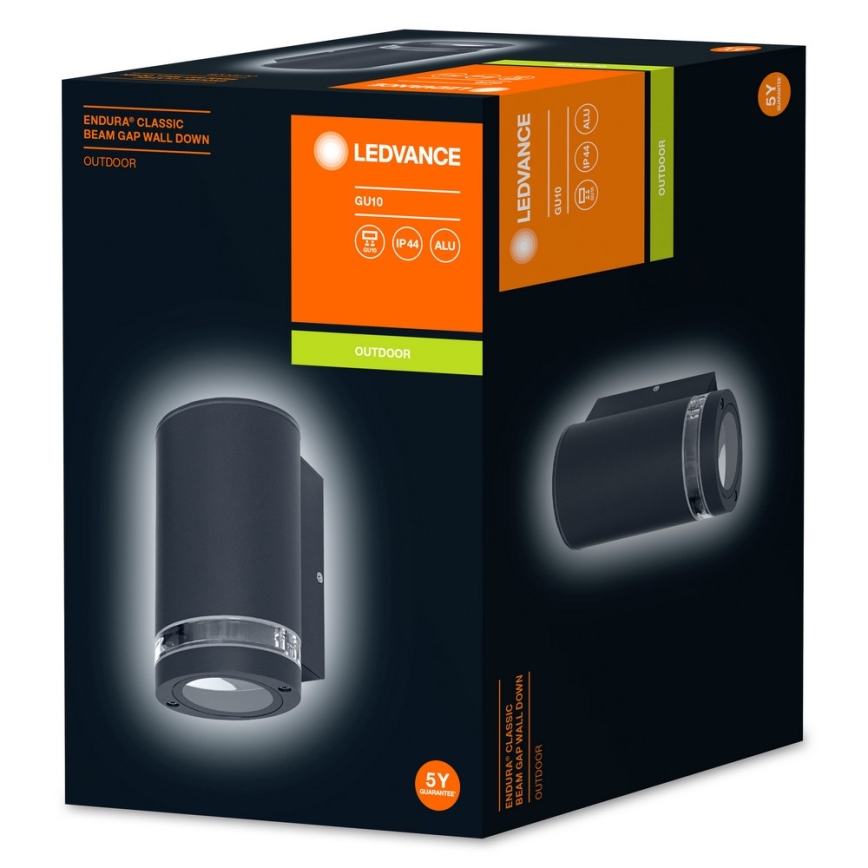 Ledvance - Väli seinavalgusti BEAM 1xGU10/35W/230V IP44