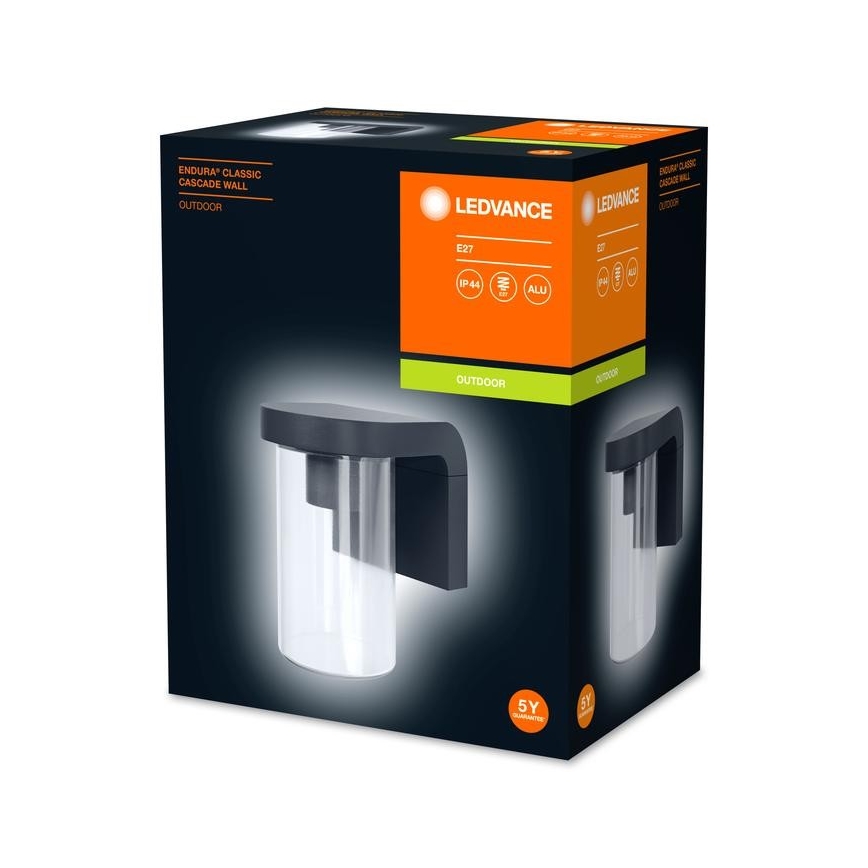 Ledvance - Väli seinavalgusti CASCADE 1xE27/25W/230V IP44