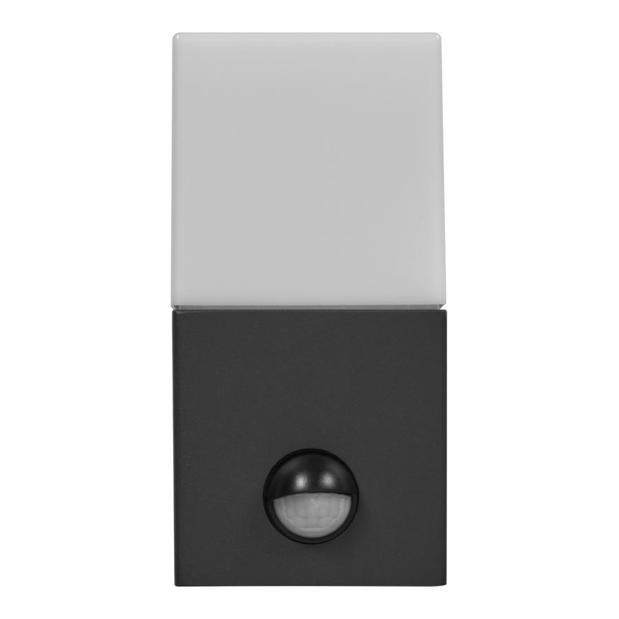 Ledvance - Väli seinavalgusti koos anduriga FIGO SQUARE 1xE27/20W/230V