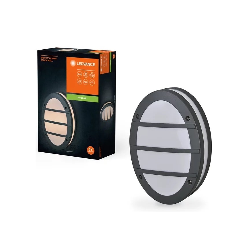 Ledvance - Väli seinavalgusti ORBICK 2xE27/18W/230V IP65