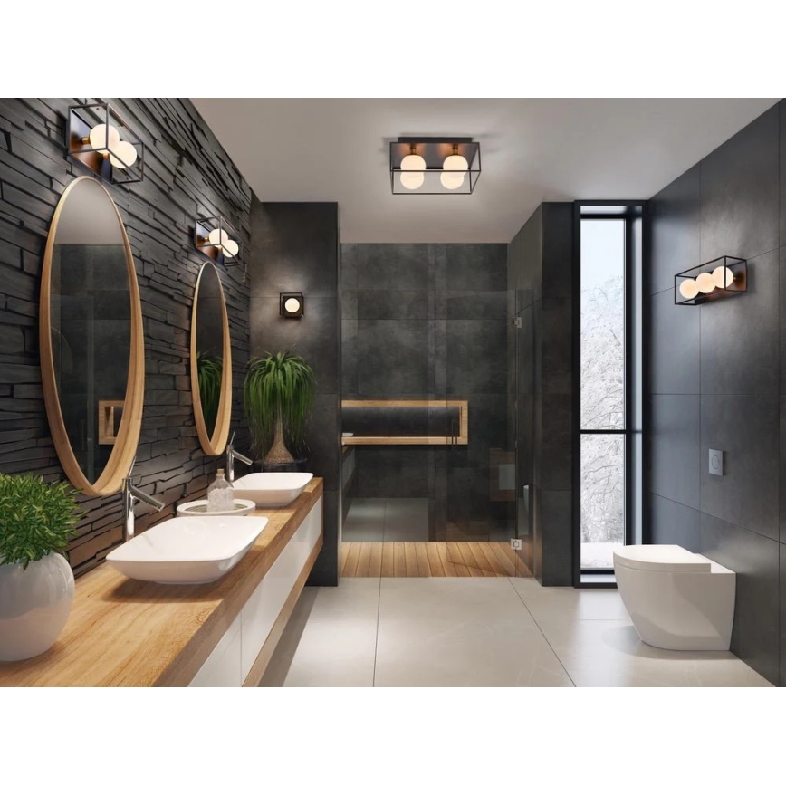 Ledvance - Väline seinavalgusti DECOR SQUARE 1xG9/28W/230V IP44