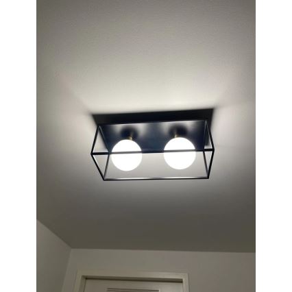 Ledvance - Välisseinale kinnitatav seinavalgusti DECOR SQUARE 2xG9/28W/230V IP44