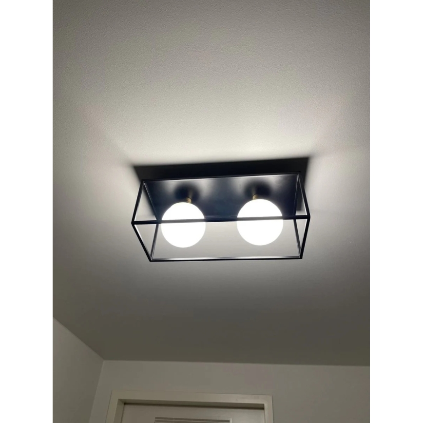 Ledvance - Välisseinale kinnitatav seinavalgusti DECOR SQUARE 2xG9/28W/230V IP44