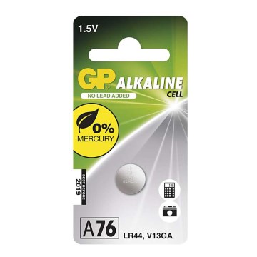 leelis-nööppatareid A76 GP alkaline 1,5V/110 mAh