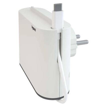 Legrand 049401 - Pistikupesa jaotur 2Z Tüüp C + USB-A + USB-C valge