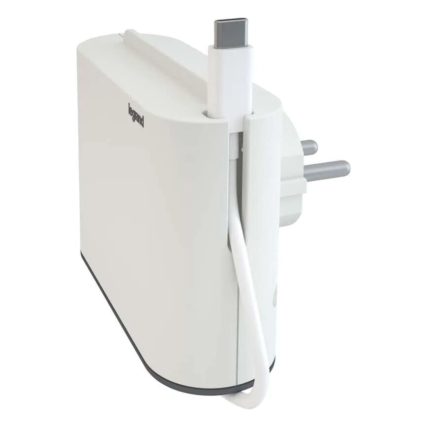 Legrand 049401 - Pistikupesa jaotur 2Z Tüüp C + USB-A + USB-C valge