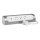 Legrand 049406 - Pikendusjuhe 3Z Tüüp E + USB-A + USB-C 1m hõbedane/valge