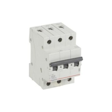 Legrand - 3-poolne automaatkaitse RX3 3P B 20 A 6000 A