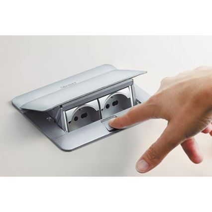 Legrand 54011 - Pistikupesa raam lauale POP-UP 4M alumiinium