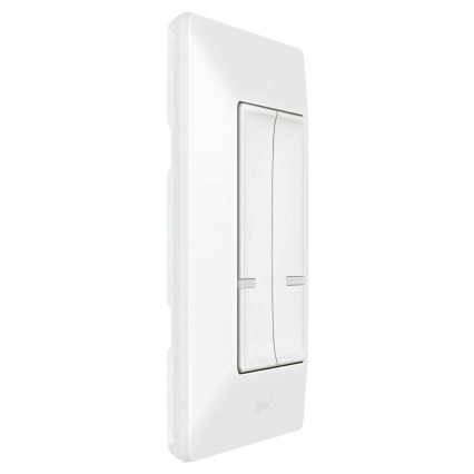 Legrand 752187- Nutikas juhtmevaba 2 nupuga lüliti VALENA 1xCR2032 Wi-Fi IP40