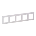 Legrand 754005 - VALENA LIFE lülitiraam, 5-kohaline, valge