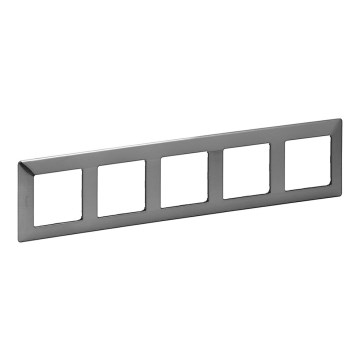 Legrand 754155 - VALENA LIFE 5P lülitiraam, roostevabast terasest