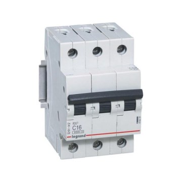 Legrand - Automaatkaitse 3-poolne RX3 3P C 16A 6000A