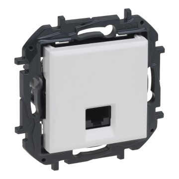 Legrand - Etherneti pistikupesa RJ45 raamita NILOE STEP valge