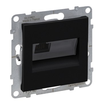 Legrand - Etherneti pistikupesa RJ45 raamita SUNO must