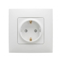 Legrand - Kodune SCHUKO-pistikupesa NILOE raamiga 250V valge