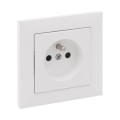 Legrand - Kodune seinakontakt raamiga SUNO 250V valge