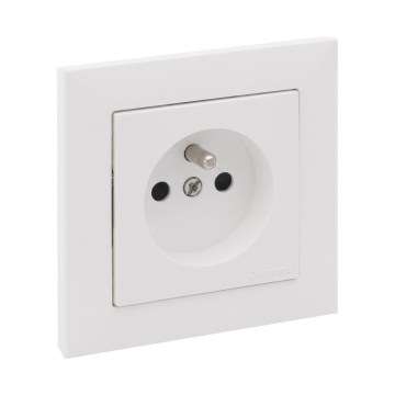Legrand - Kodune seinakontakt raamiga SUNO 250V valge