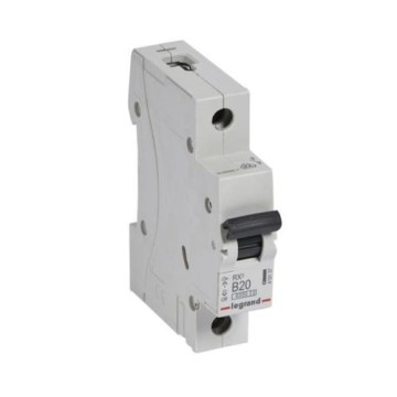 Legrand - Modulaarne 1-pooleline kaitseautomaat RX3 1P B 20A 6000A