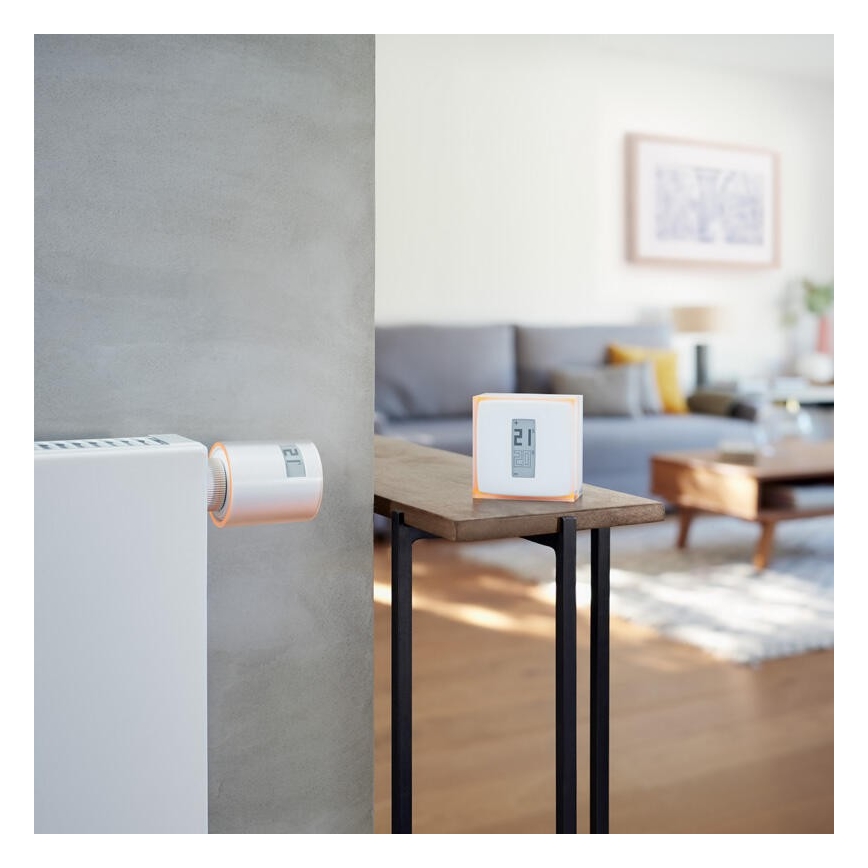 Legrand NVP-PRO - KOMPLEKT 2x Nutikas termostaatpea + sild 3V Wi-Fi