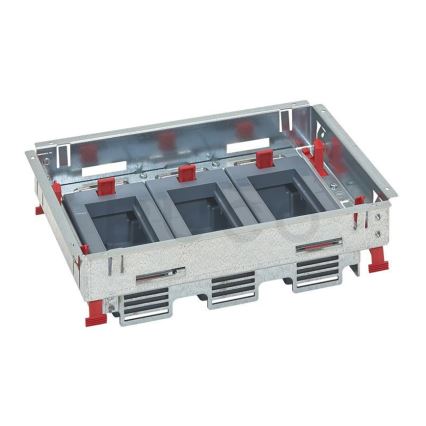 LEGRAND - Põrandakarp betooni jaoks 12 moodulid (6 seadmed 45x45)