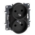 Legrand - Raamita kodune seinapistikupesa NILOE STEP 250V must