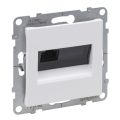 Legrand - raamita RJ45 Etherneti pistikupesa SUNO valge