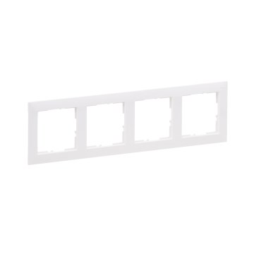 Legrand - SUNO neljakohaline raam, valge