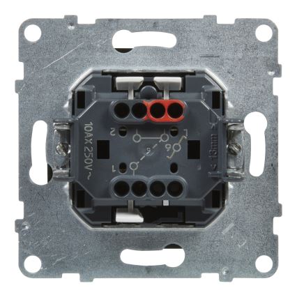 Legrand - trepi lüliti č. 6 raamita SUNO must