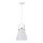 Leuchten Direkt 11059-16 - Lühter EVA 1xE27/60W/230V d. 21,5 cm valge